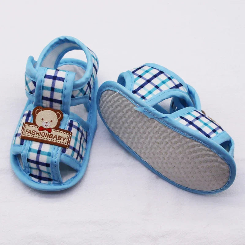 Baby Sandals Toddler Boy Girl Bear Pattern Hollow