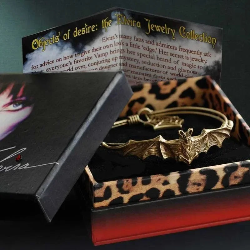 Gothic Halloween Bat Bracelet Male Retro Creative Personalized