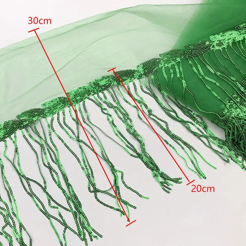 2Yards 30cm DIY Wedding Party Dress Fabric Trims