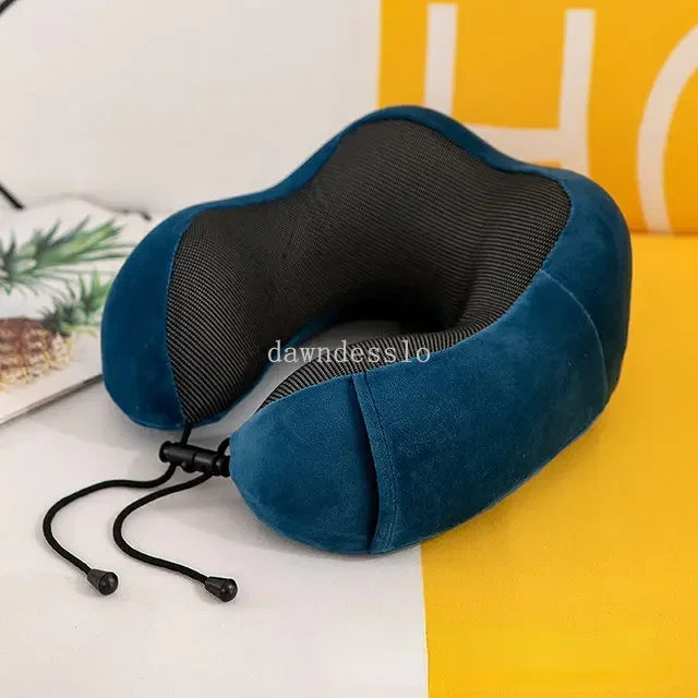 Memory Foam U-shaped Neck Pillow Soft Travel Pillow