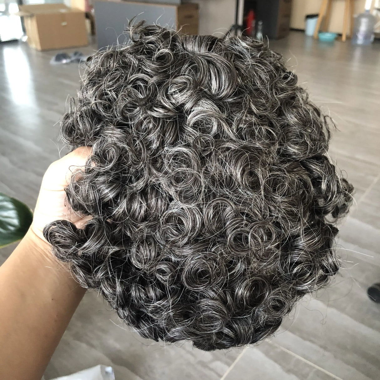 Undetectable Afo Man Jet Black 18mm Curly Micro
