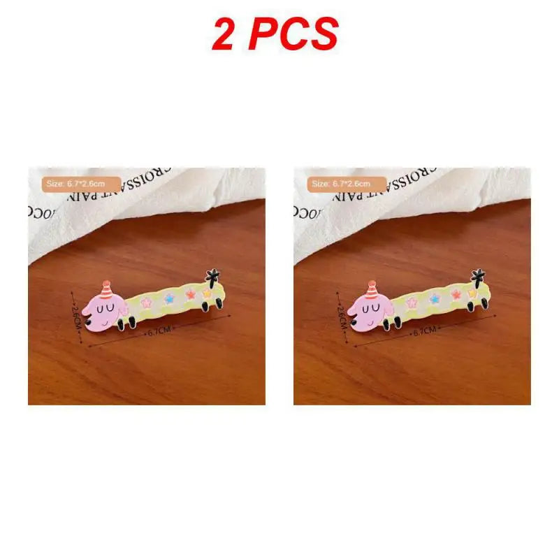 1~5PCS Side Clip Eye-catching Wild Popular Lovely Fashionable