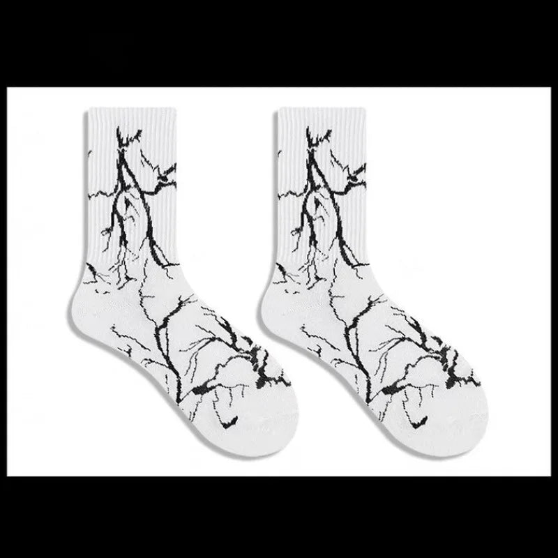 Unisex Men Women's Socks Korean Harajuku Vintage Streetwear