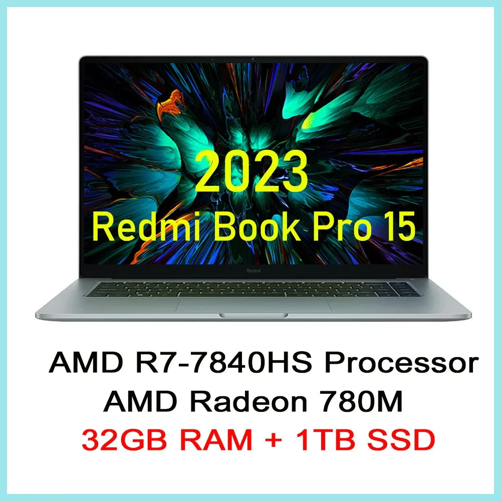 2023 New Xiaomi RedmiBook Pro 15 Ryzen Edition