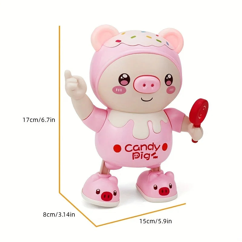 Upgraded Electronic Pets Pig Dancing Toy Doll, Electric