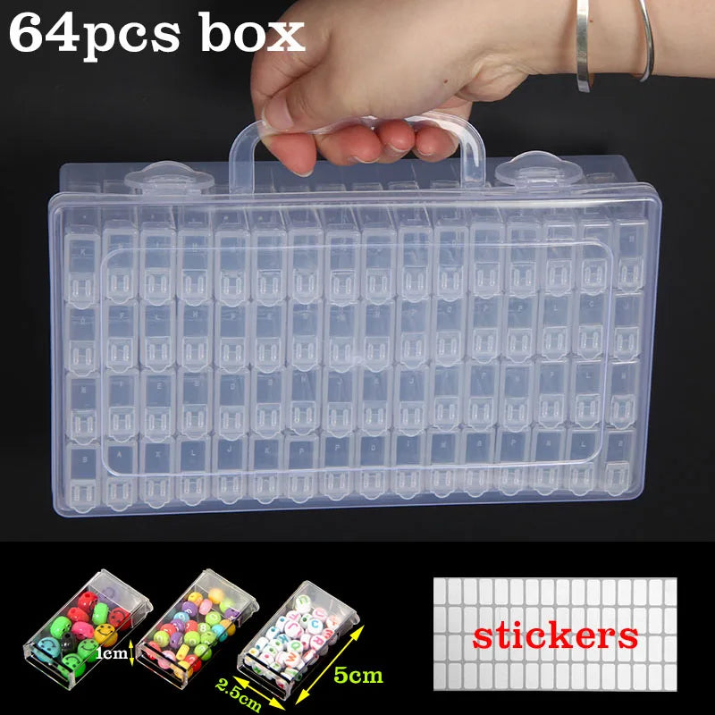 5D Diamond Painting Embroidery Accessories Tool Storage Box