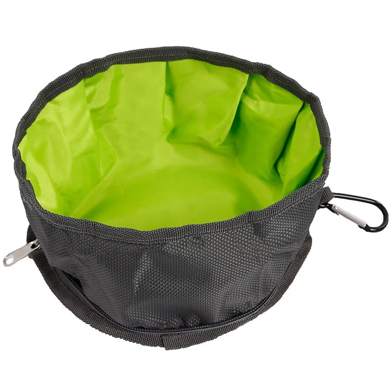 Portable Pet Dog Water Food Feeder Bowl Collapsible