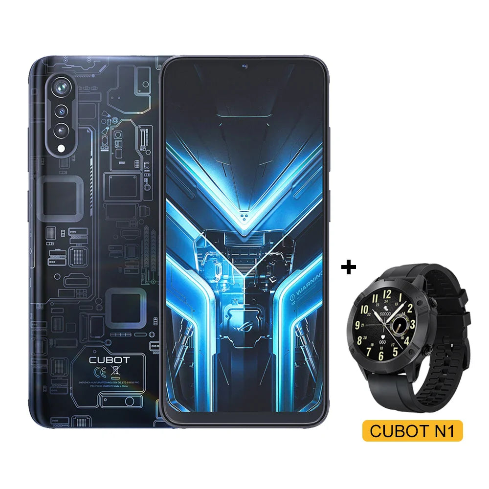 Cubot X70, Smartphone Android 13, Helio G99, Octa-Core,
