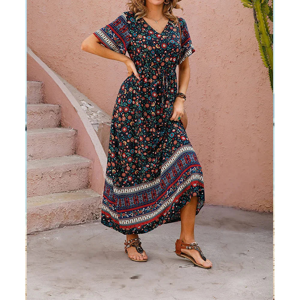 Plus Size Long Dress for Women 2024 Summer