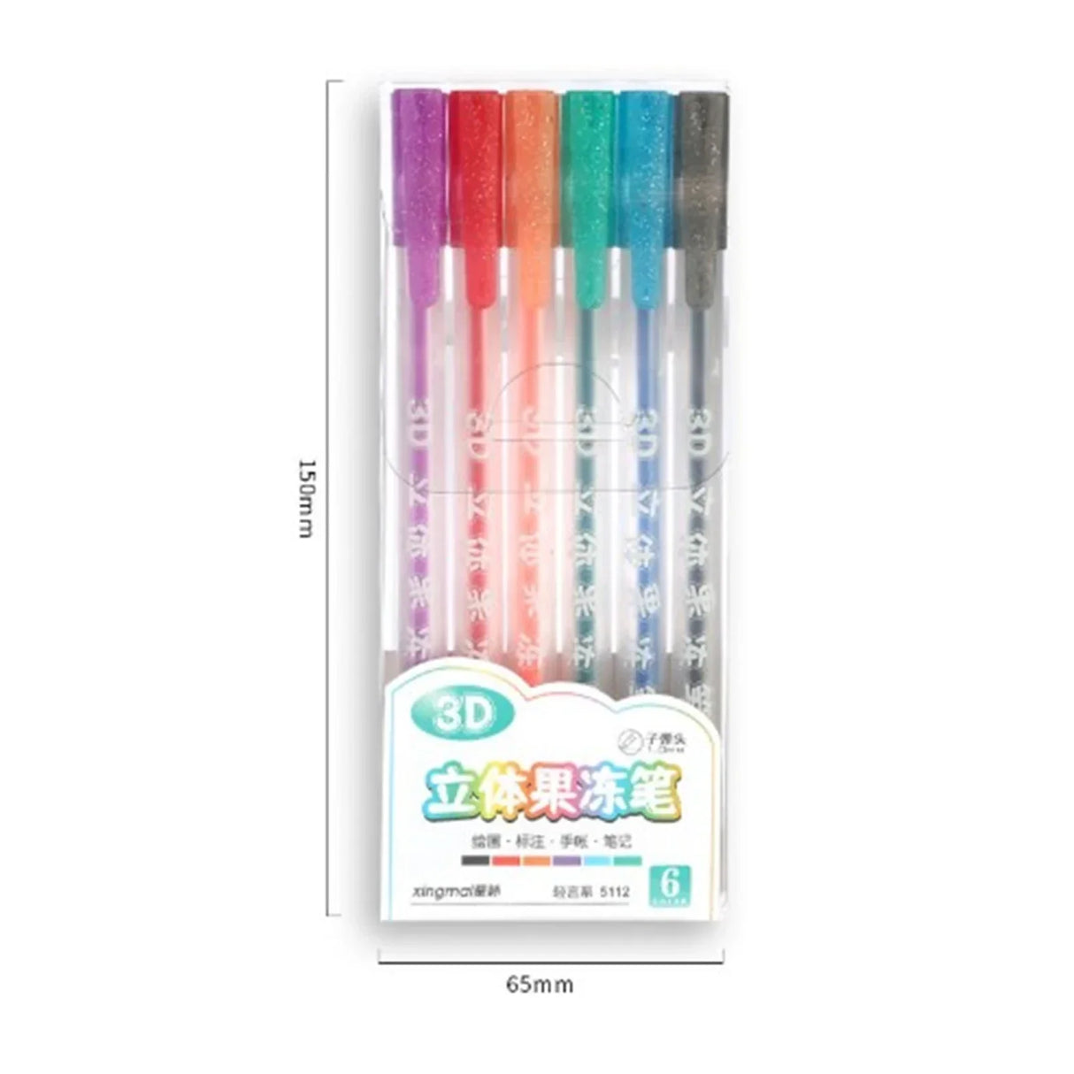 Multi-colored Painting Highlighter Colourful Highlighters DIY Double Line