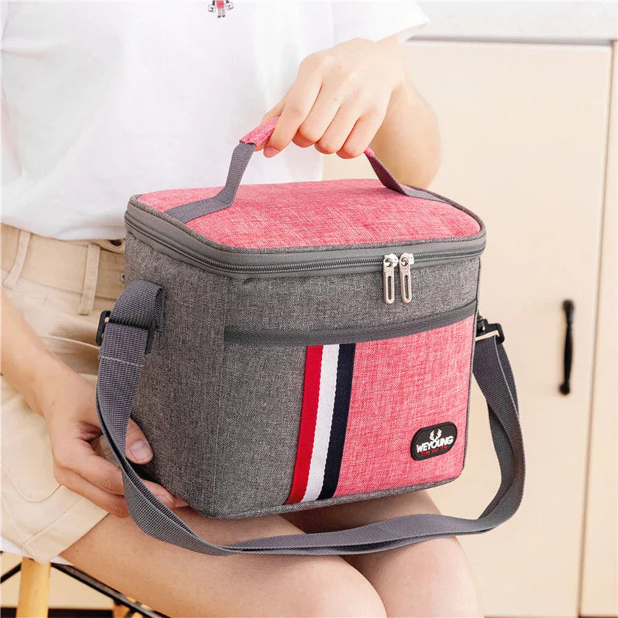 8L Insulated Lunch Bag Cooler Tote