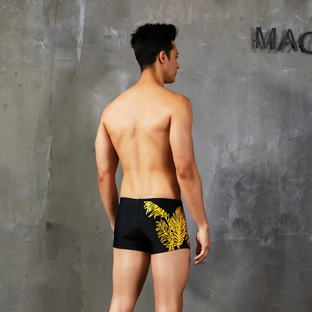 b46 2022 tight low waist men boxer swimwear