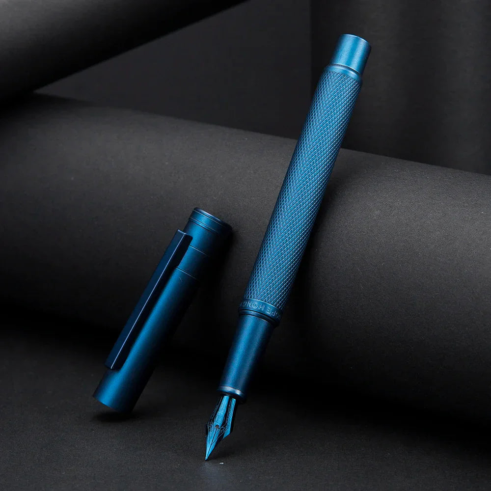 New Hongdian Dark Blue Forest Metal Fountain Pen