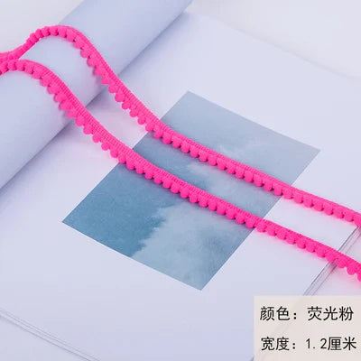 Pom Pom Trim Lace Ribbon Ball 11mm MINI