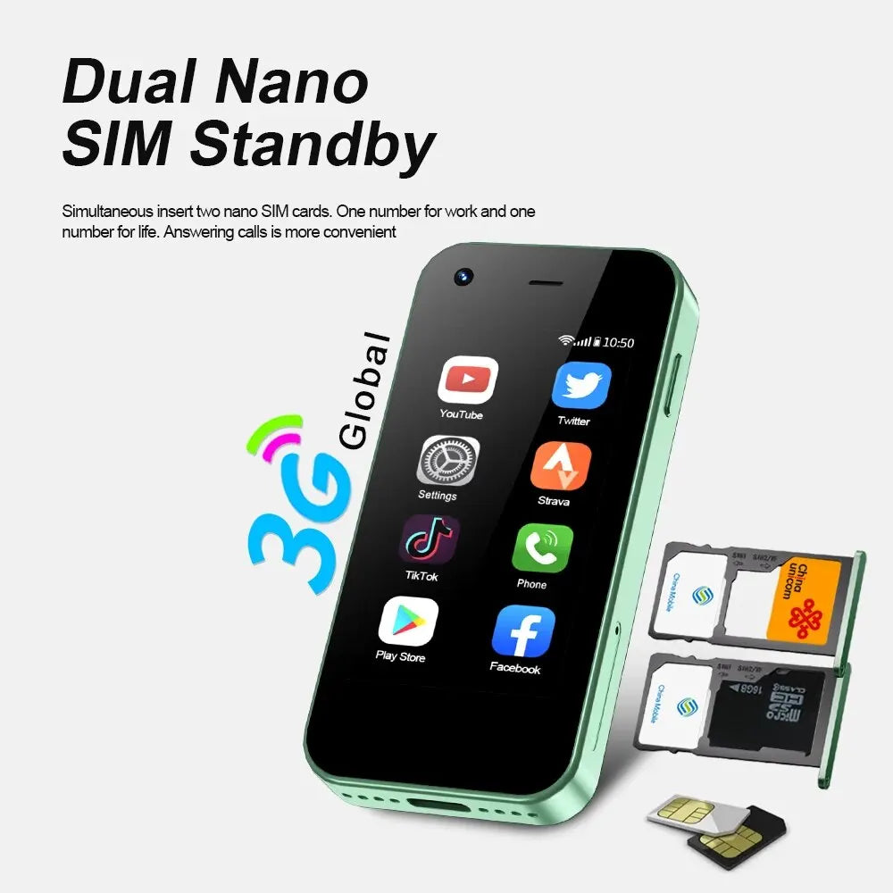 SERVO KING5000 Mini Android Smartphone 3G WCDMA 2