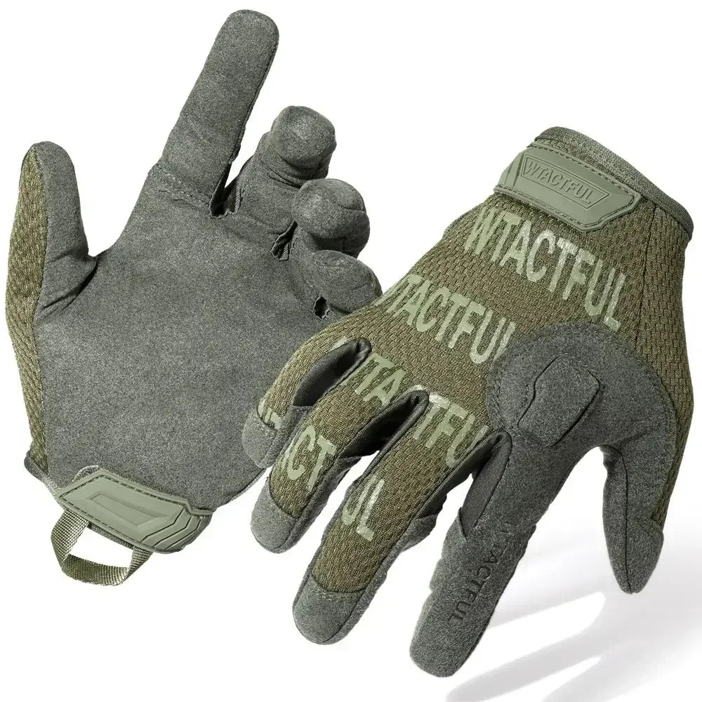 Tactical Full Finger Gloves Army Military Combat Shooting