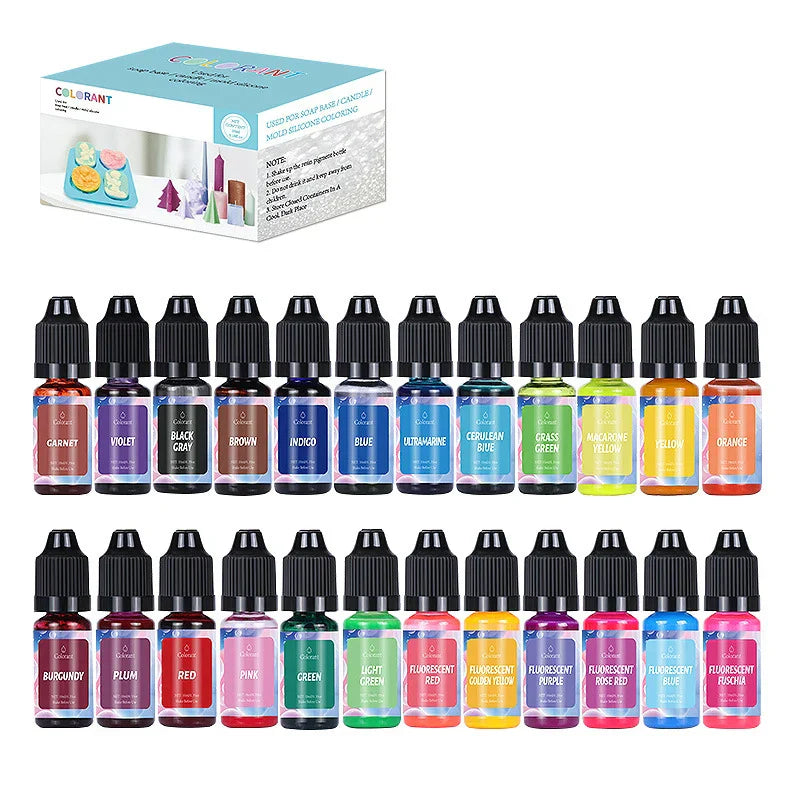 Candle Dyes Kit For DIY Aromatherapy Soap Candle