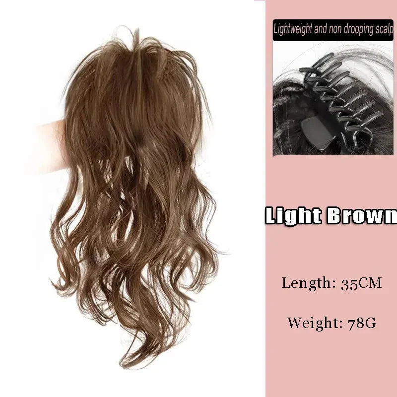 FOR Horsetail Wig Women's Long Hair Clasp Style