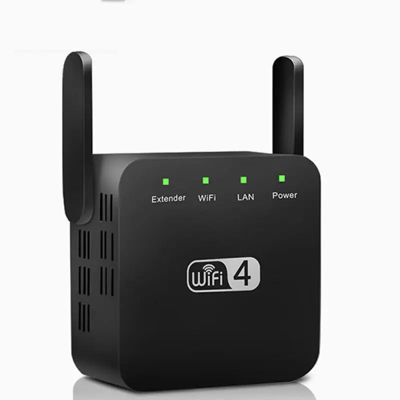 1PC Wireless Repetidor WIFI Repeater 300Mbps Dual Antenna
