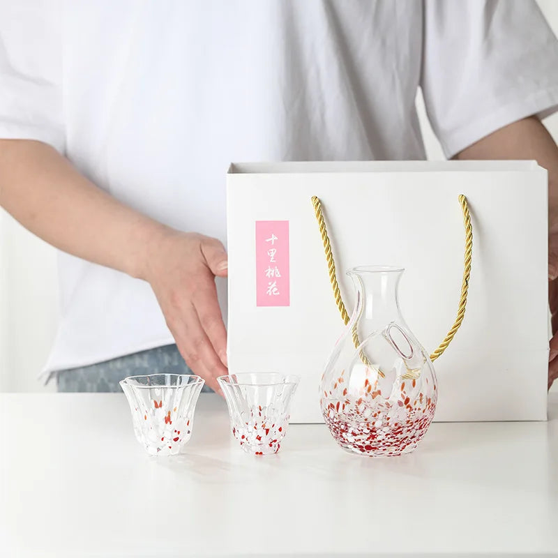 Glasses of Wine Glass Set Sake Home Bar