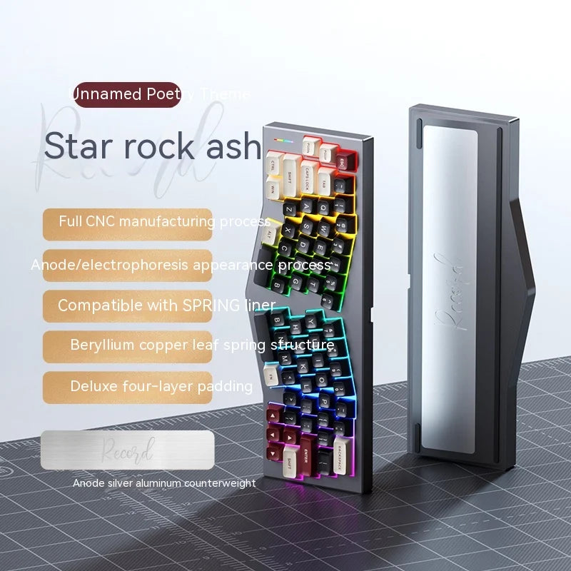 WEIKAV RECORD Mechanical Keyboard Aluminium Kits Hot Swap