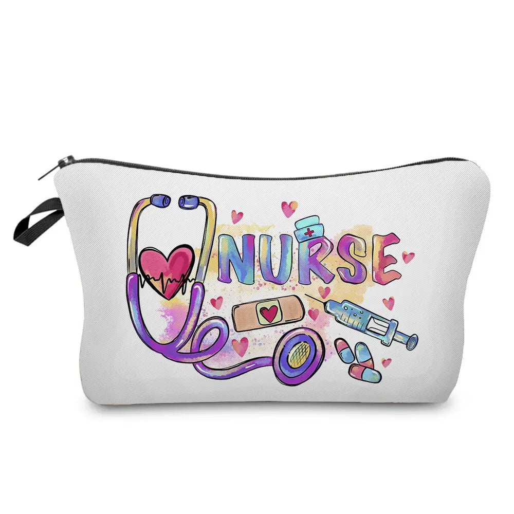 Nurse Makeup Bag Women Cosmetic Bag Toiletry Travel