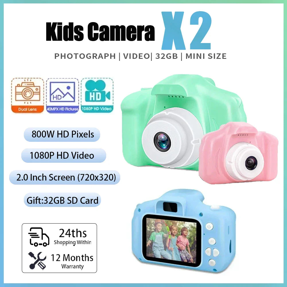 Children Toys Camera Digital Vintage Camera Kids Projection