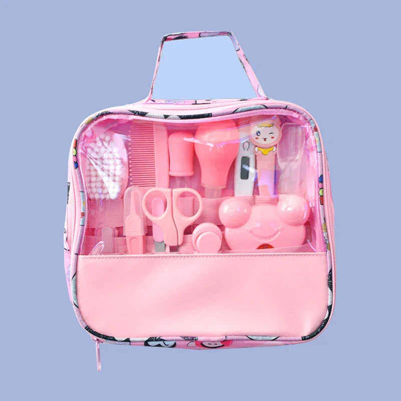 13-piece baby care bag set baby nasal aspirator