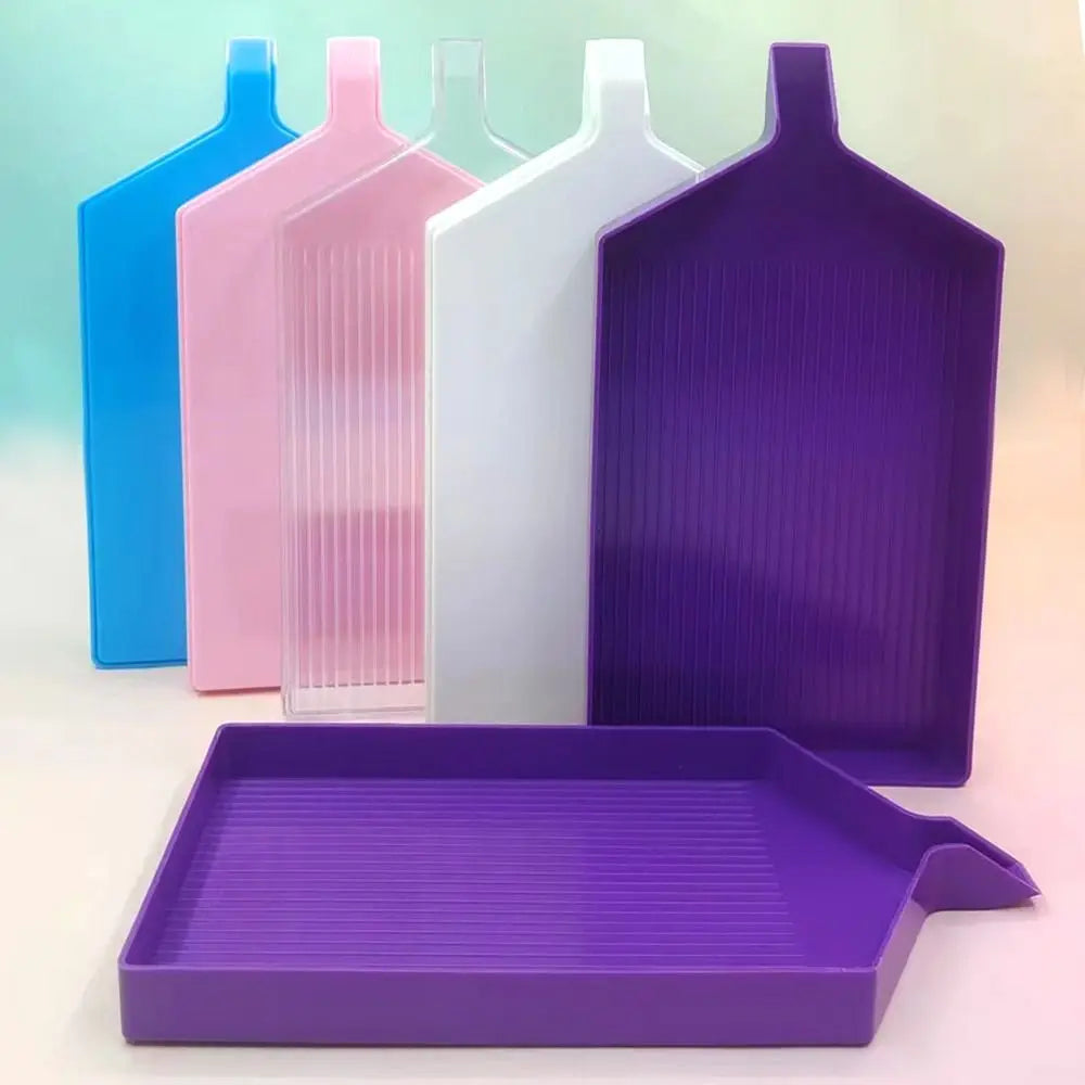 Large Capacity Diamond Painting Tray Plastic Drill Plate