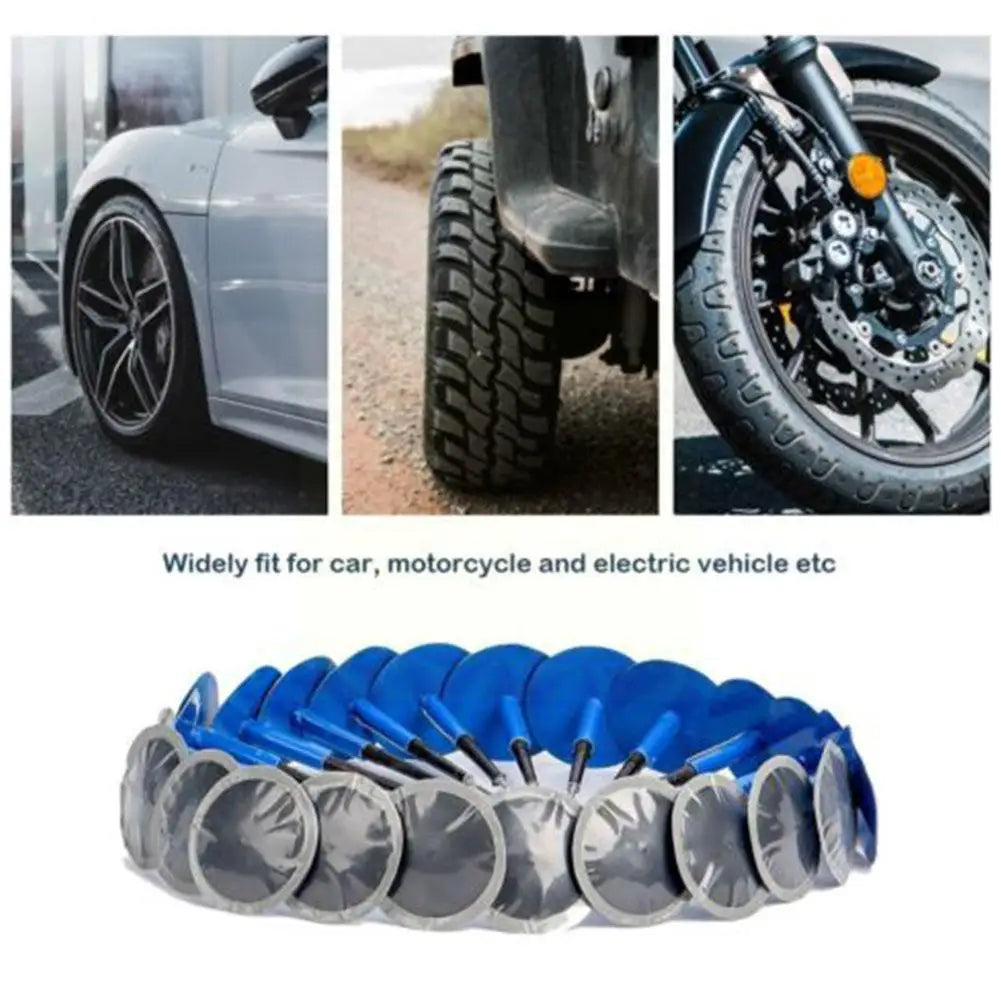 NEW 24pcs Tyre Puncture Repair Tubeless Wired Mushroom