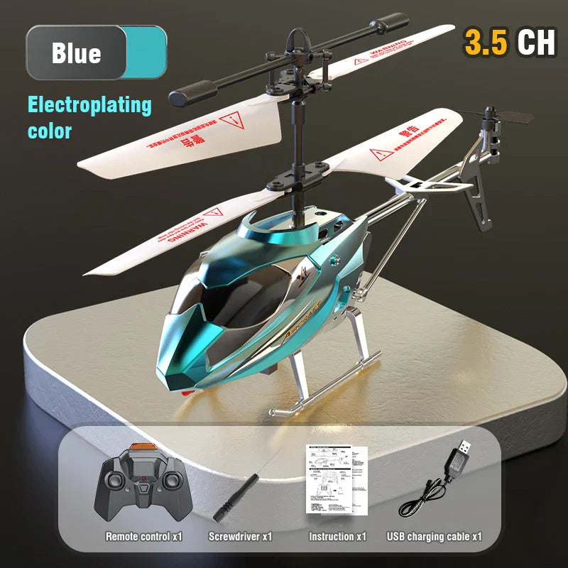 RC Helicopter 2.5CH Remote Control Airplane Kids Toy