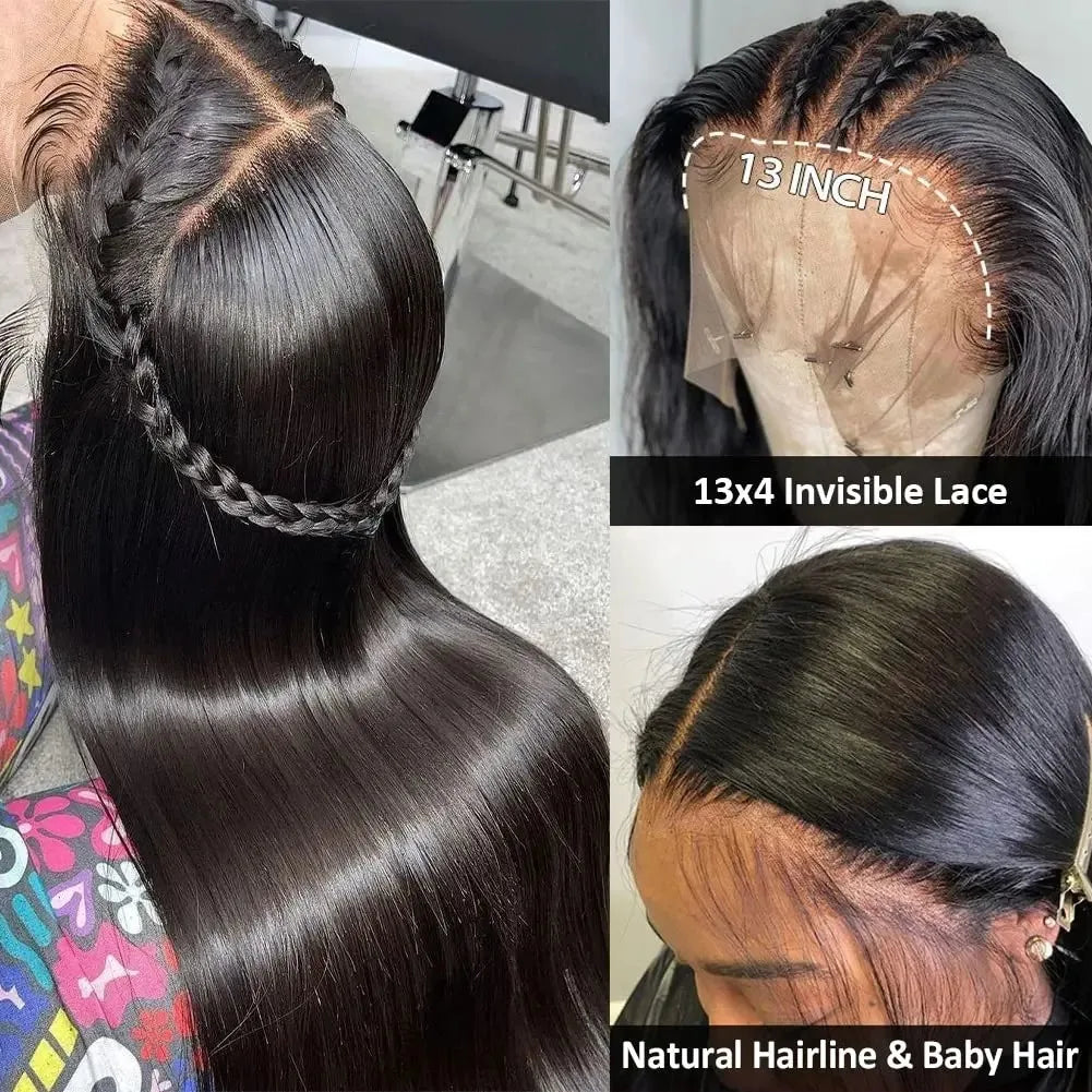 13X4 Glueless Wig Human Hair Ready To Wear