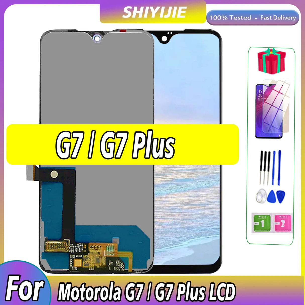 6.2'' Original LCD For Motorola Moto G7 XT1962