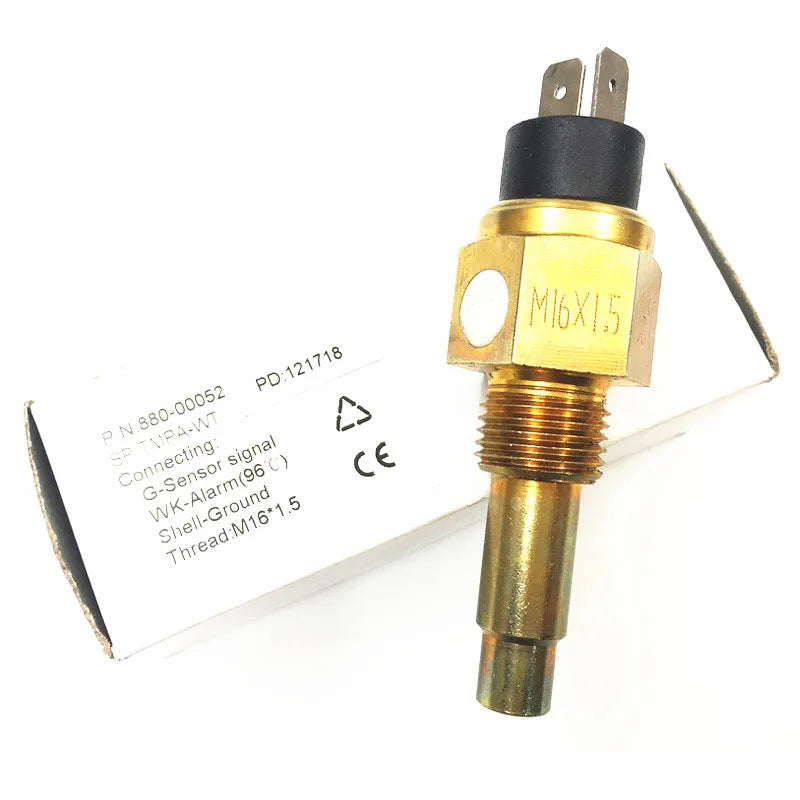 52mm Auto Water Temp Gauge 40~120℃ for Boat & Car