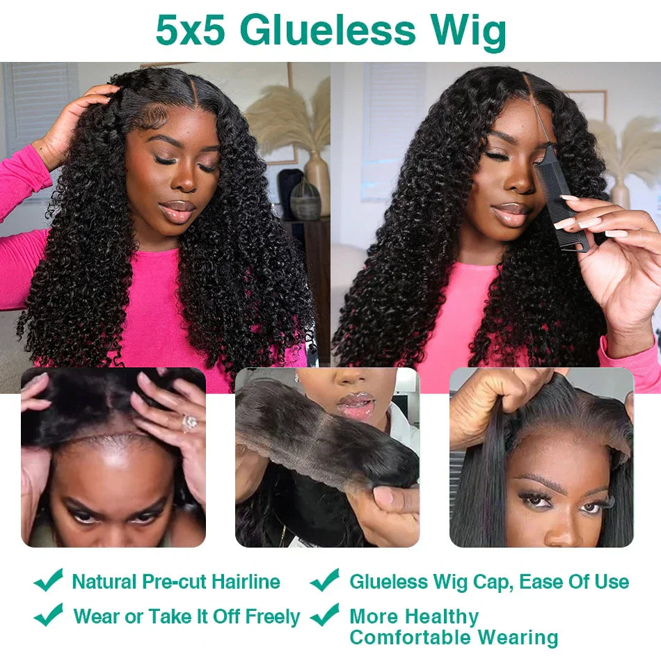 Melodie Curly 250% 40 HD 13x6 Lace Front