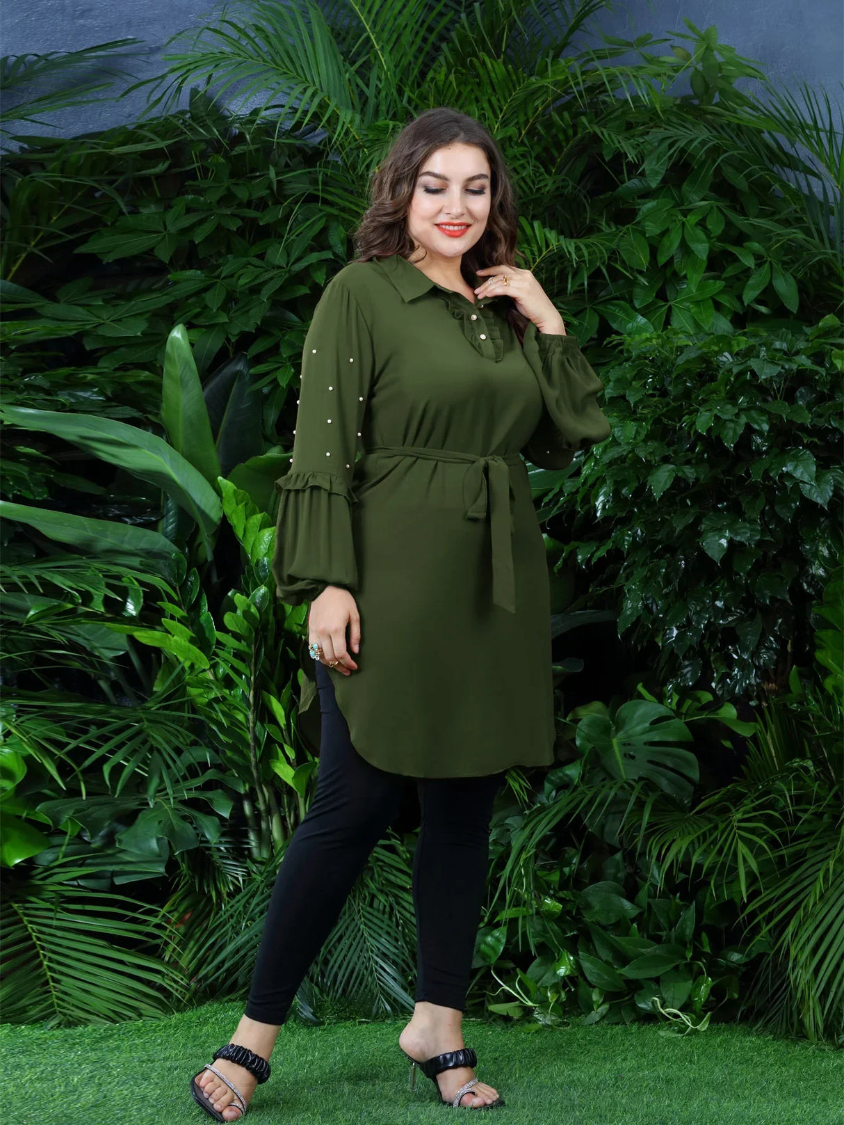 Women Shirt Long Sleeve XL5XL Plus Size Loose