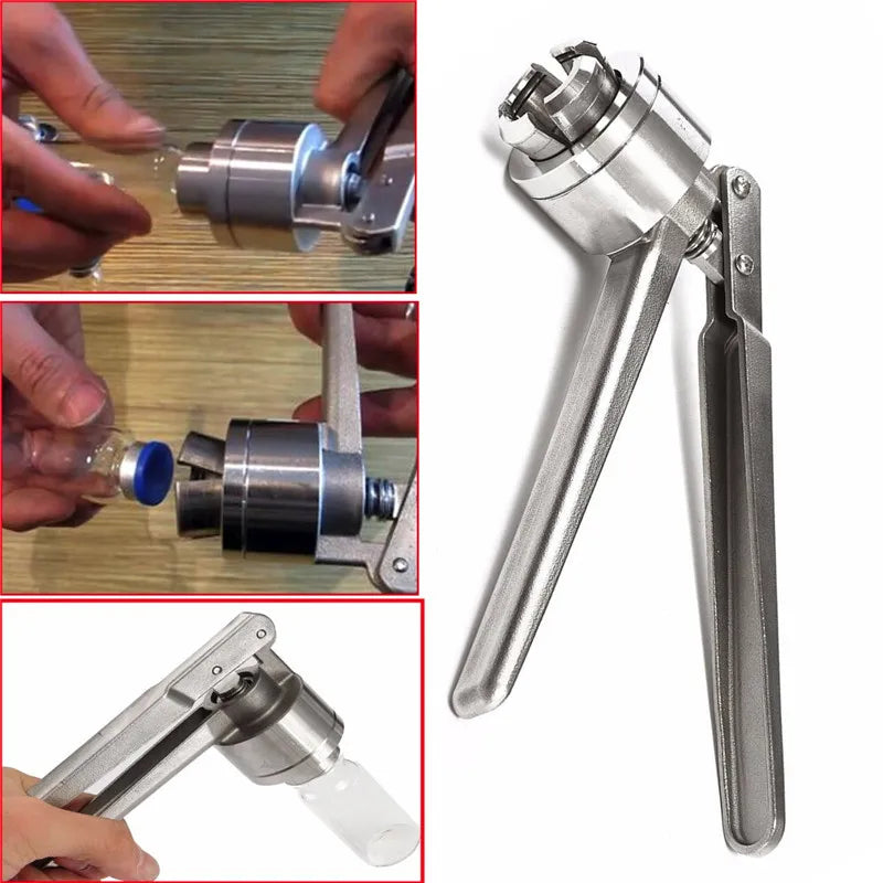 1pcs/stainless Steel Crimping Tool Manual Small Bottle Sealing