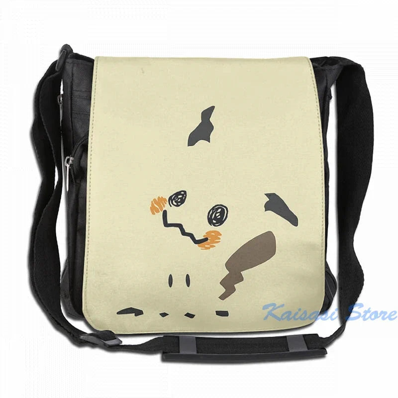 Funny Graphic print Mimikyu USB Charge Backpack men