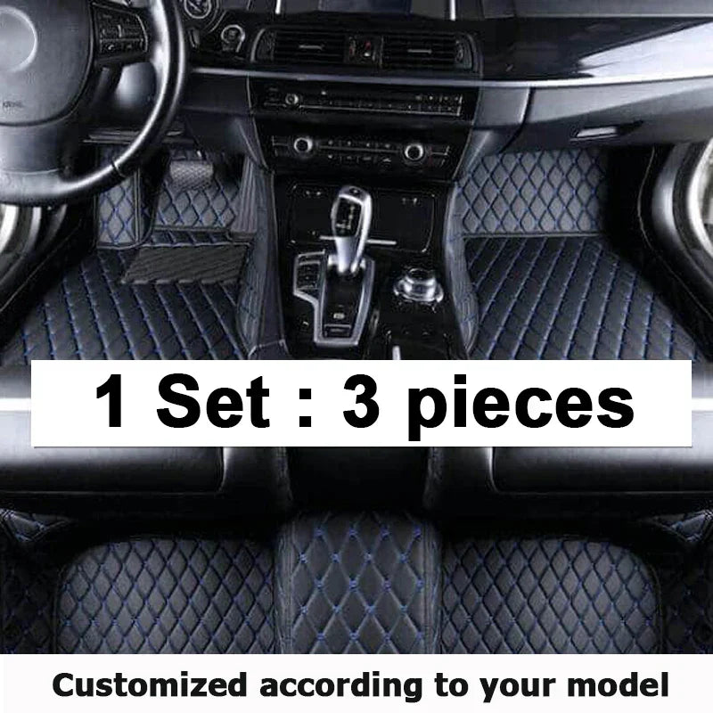 Custom Made Leather Car Floor Mats For Toyota