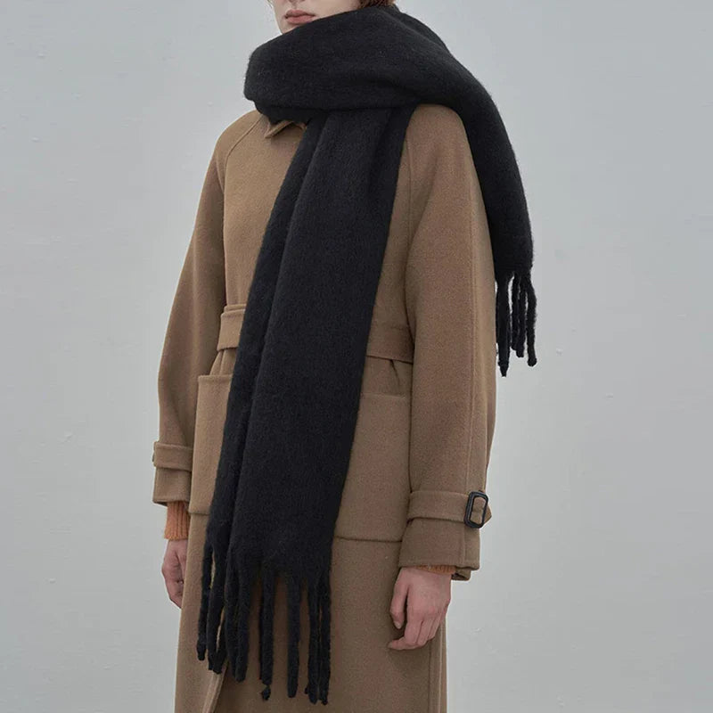 Free Shipping 2023 Winter Plaid Vintage Scarf Women