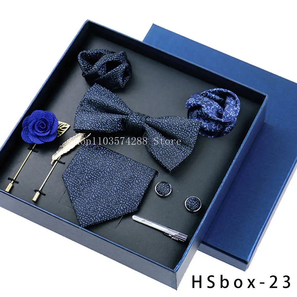 Luxury High Grade Mens Tie Set Nice Gift