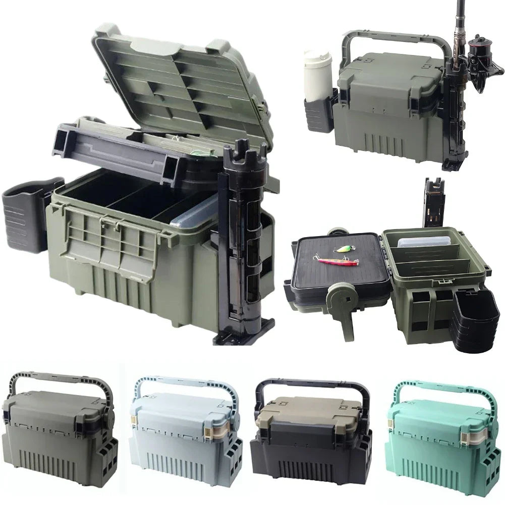 Large Capacity Fishing Tackle Box Multifunctional Fishing Lures