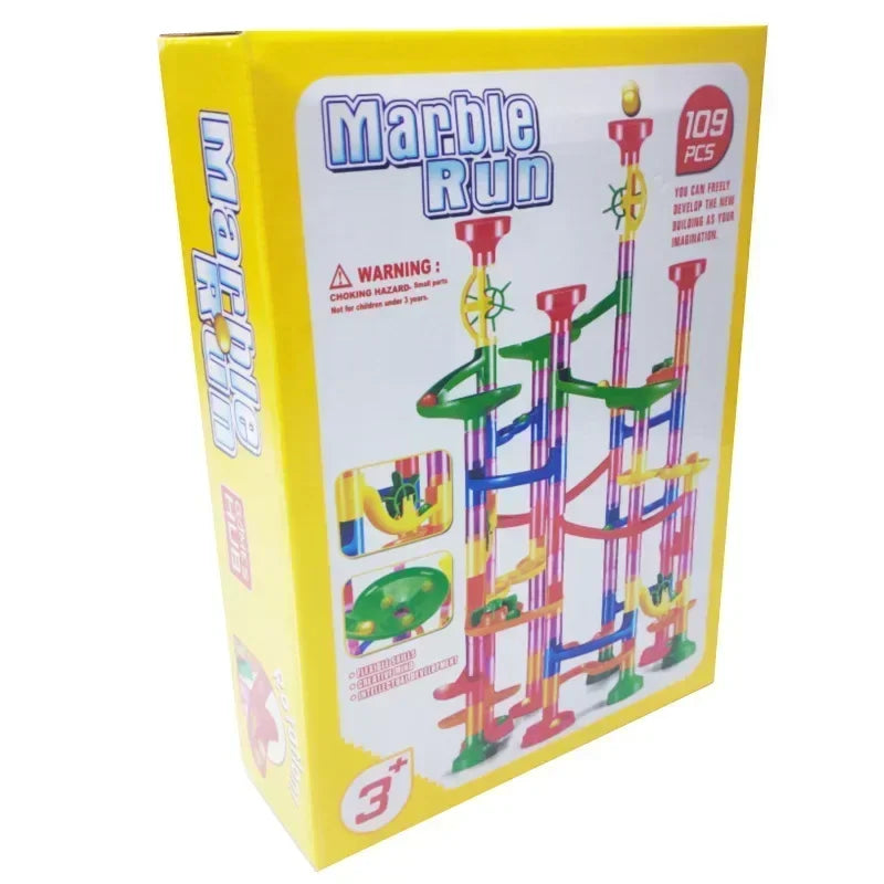 45-232PCS Marble Run Race Building Blocks Track Ball