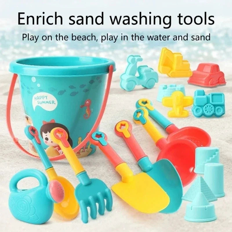 Children Sand Toys 13/18PCS Summer Beach Game Sand
