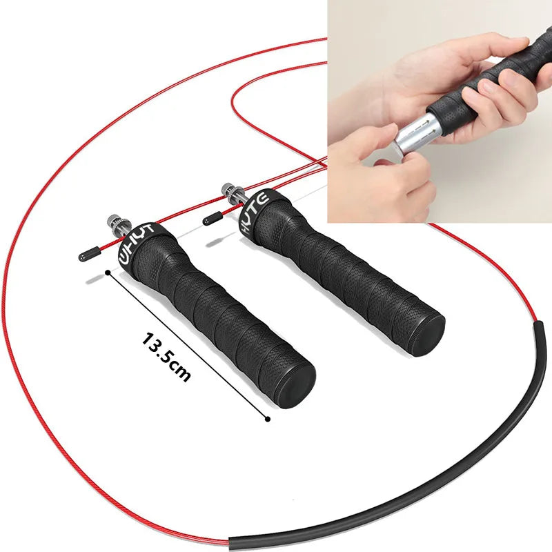 Adjustable Wire Skipping Rope Crossfit Skipping Ropes Gym