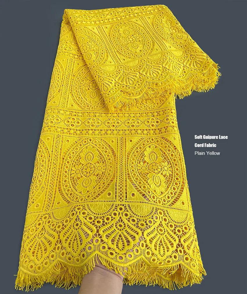 Skin friendly 5 Yards Top Class Guipure Lace