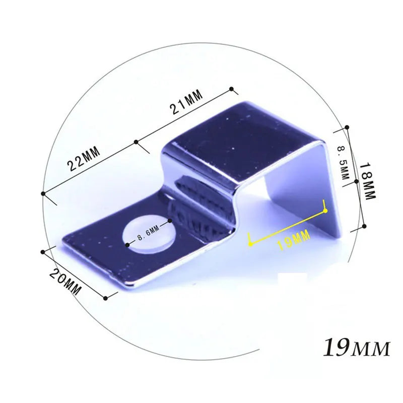 4pcs Aquarium Cover Support Bracket Stainless Steel Tank