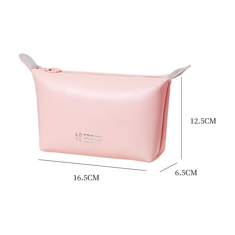 FUDEAM Fashion Leather Portable Women Travel Storage Bag