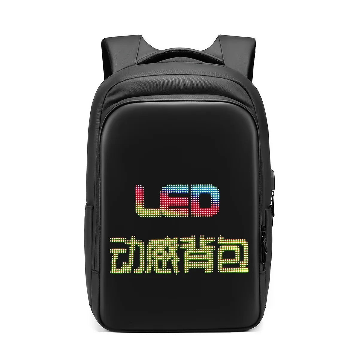 LED Display backpack Business Men travel 15.6 inch