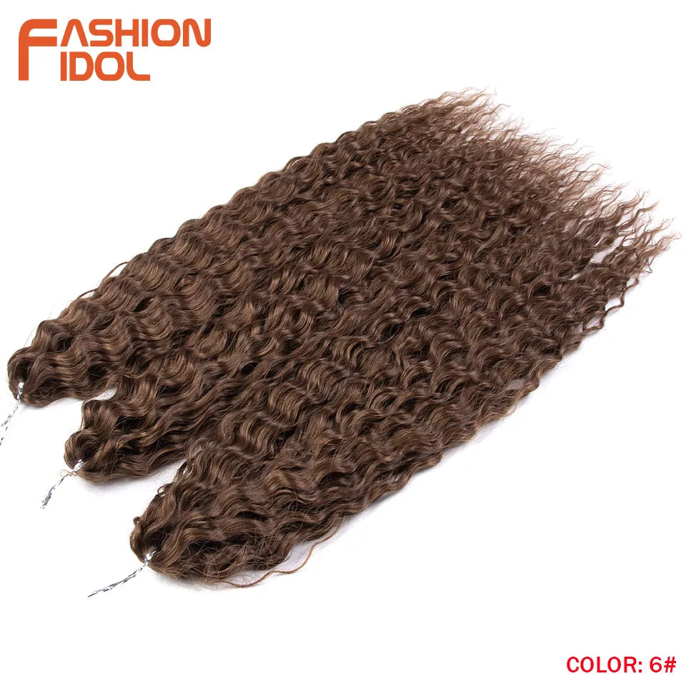 Ariel Hair Synthetic Twist Crochet Curly Hair 24